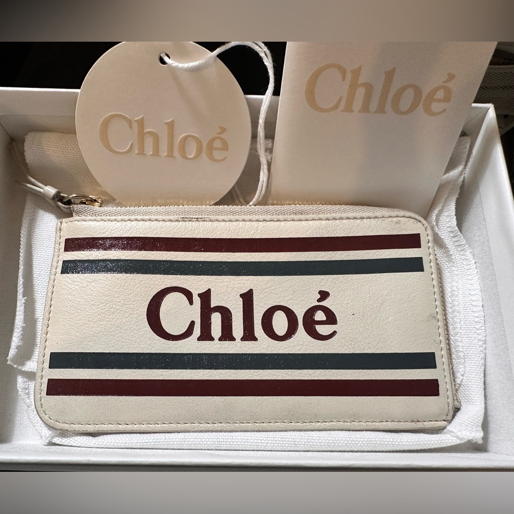 CHLOE Vick Zipped Cardholder Wallet